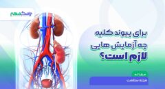 برای پیوند کلیه چه آزمایش هایی لازم است؟