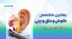 بهترین متخصص گوش و حلق و بینی در بلوار مدرس شیراز